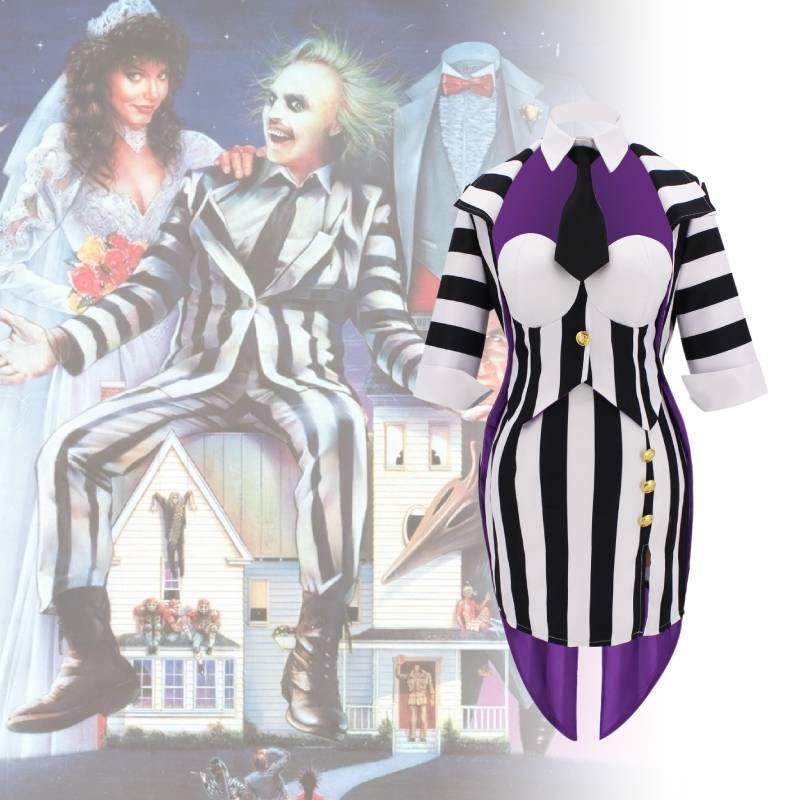 Juice Beetle Sex Transformation Cosplay Costume Cos Outfit Women Dress Polyester