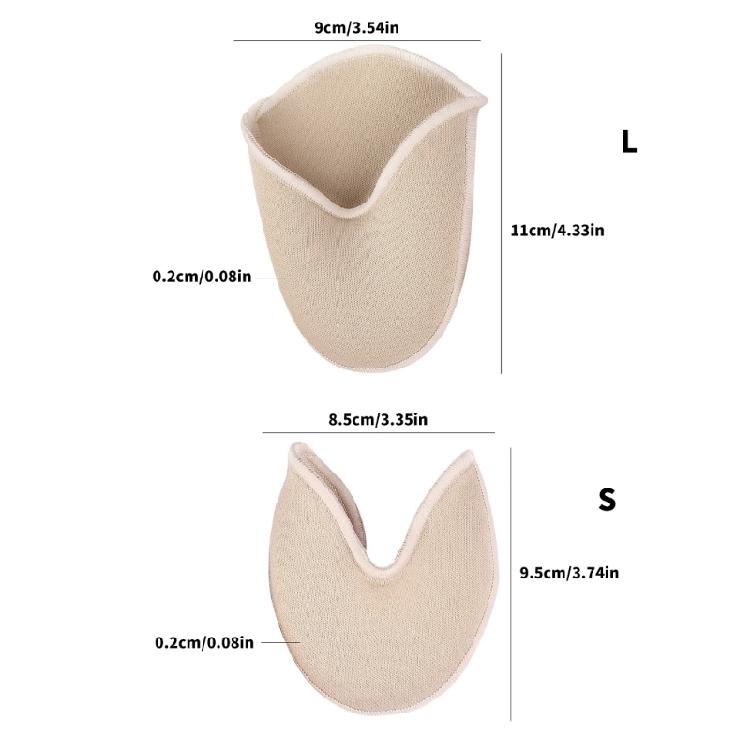 Ballet Pointe Shoe Toe Pad Ballet Pointe Pad Toe Covers Tip Protectors Ballet Toe Pad Metatarsal Pad Forefoot Cushion