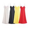 Kaslead New Women clothes Western Style Fashion Holiday Style Silk Texture Long Dress 2968052
