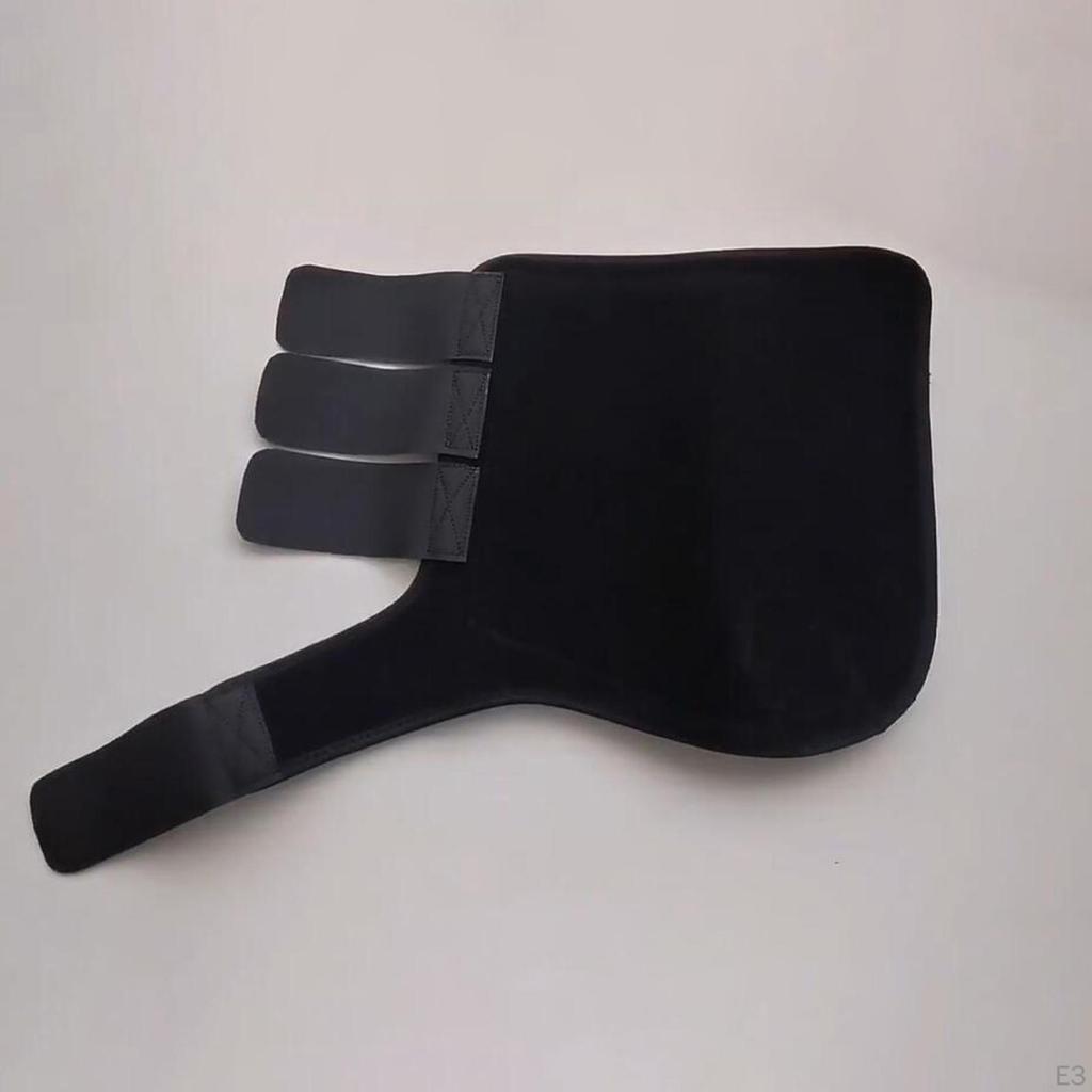 4 Pieces Horse Boots Leg Covers Reusable Breathable Durable Adjustable Wraps Set Guard for