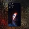 D-David Singer B- Bowies Phone Case For iPhone 16,15,14,13,12,11 Plus,Pro Max,XS,X,XR,SE,Mini,8,7,Soft Silicone Black Cover