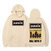 OASIS Live 25 Tour 2025 Vintage Hoodies Men Fashion Hip-hop  Oversized Tracksuit Gothic Punk High Quality Pullover Streetwear