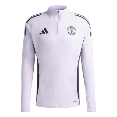 Manchester United Tiro 25 Koszulka Treningowa Competition Slim Fit z Kołnierzykiem Stojącym Pulower Długi Rękaw Koszulka Piłkarska Męskie topy KA8940