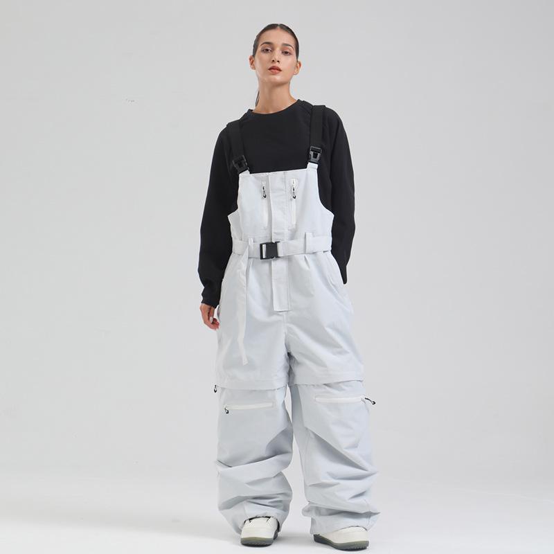 Pánské a dámské profesionální volné větruodolné lyžařské kalhoty