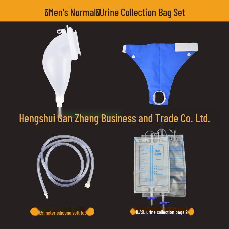 Älterer Silikon Atmungsaktiver Urinbeutel für Männer & Frauen – Erwachsenenpflegebedarf