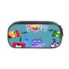 Numberblocks Character Kids And Teens Pencil Case Waterproof Nylon Bag Storage