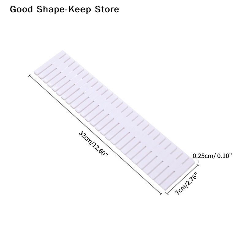 dailyStorage Cabinet Divider Board Adjustable 4pcs Set Household Combination for Closet Drawer DIY Partition Insert Boards