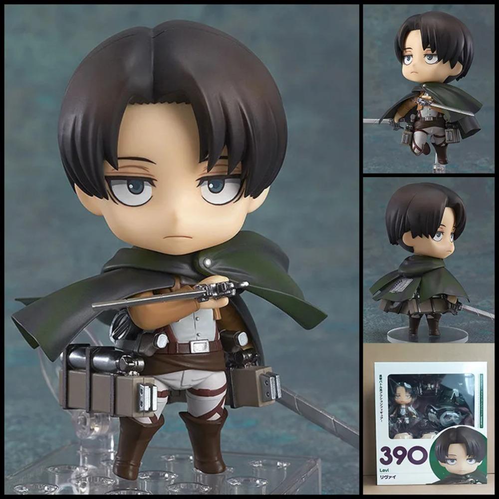 Attack on Titan Animation Seriefigurer Leksak Eren Mikasa Levi Hange Reiner Anime Action Rörliga Modellfigurer Samling NTR