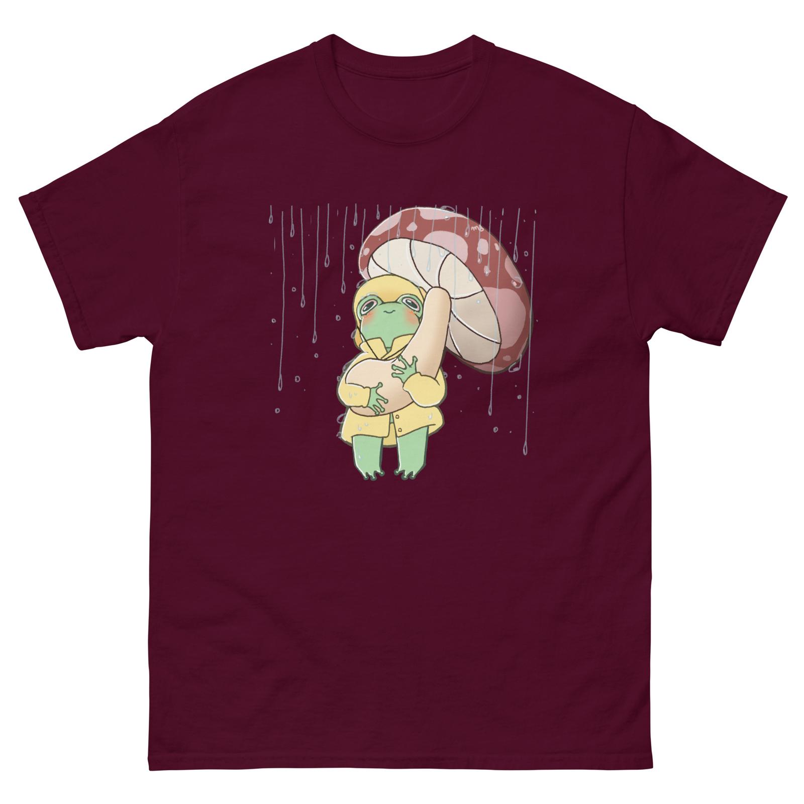 A Froggy s Rainy Day T-Shirt Mens Womens Tees Top 3XL