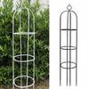 Adjustable Height Garden Trellis Stable Construction DIY Plant Support Frame Accessories Round Flowers Stand Indoor Outdoor Yard