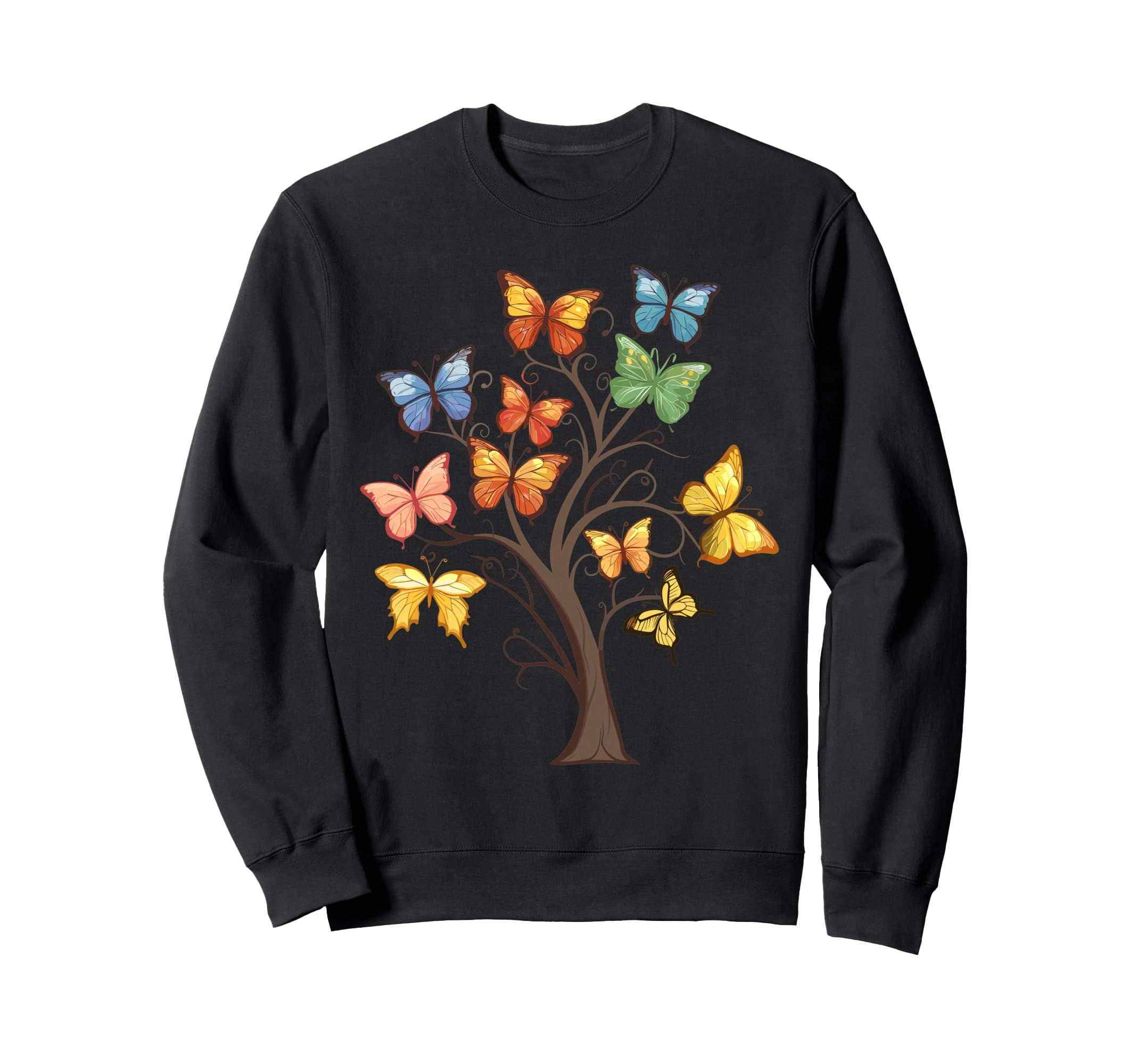 

Butterfly Tree Sweatshirt чёрный