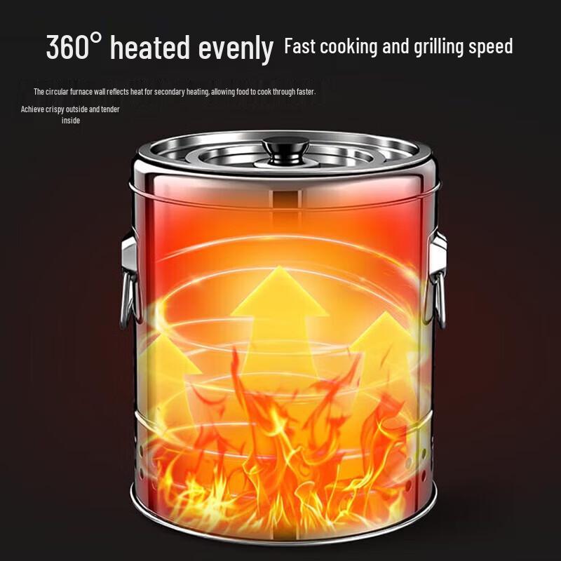 ShangKaoJia Smokeless Charcoal Grill