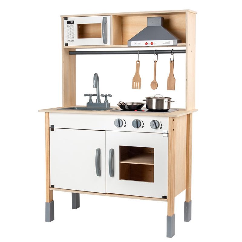 Simulation Kitchen Large Cooking Gas Stove Play House Cooking Parent-child Toys