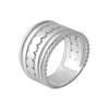 Silver Ring Without Stones (2066538) 6.45 Gr. 925 Samples
