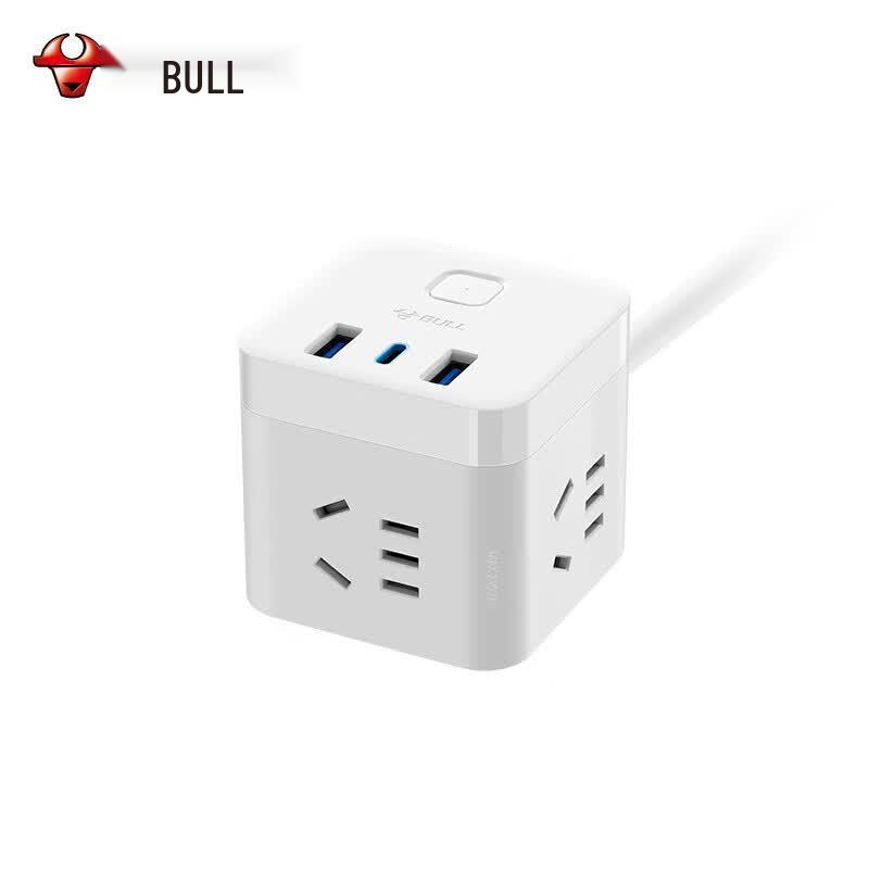 BULL 20W PD Fast Charging Cube Power Strip