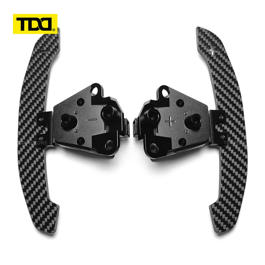 TDD Carbon Fiber Magnetic Paddle Shifters For Lexus IS NX RC 200 250 300 350 Toyota 86 BRZ Sport Steeing Wheel Shift Paddle