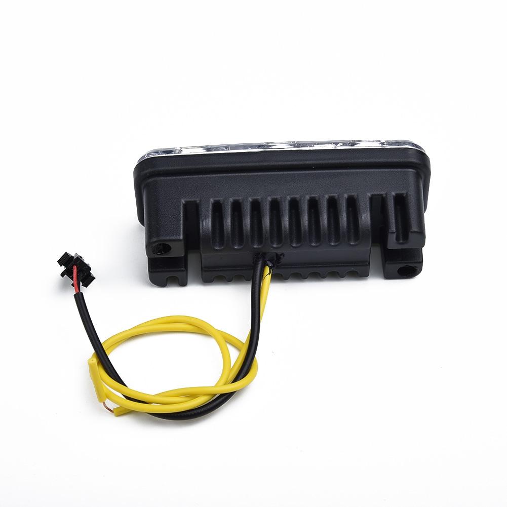 Set Daytime Running Lights Parts Replacement Accessories Car White+Amber