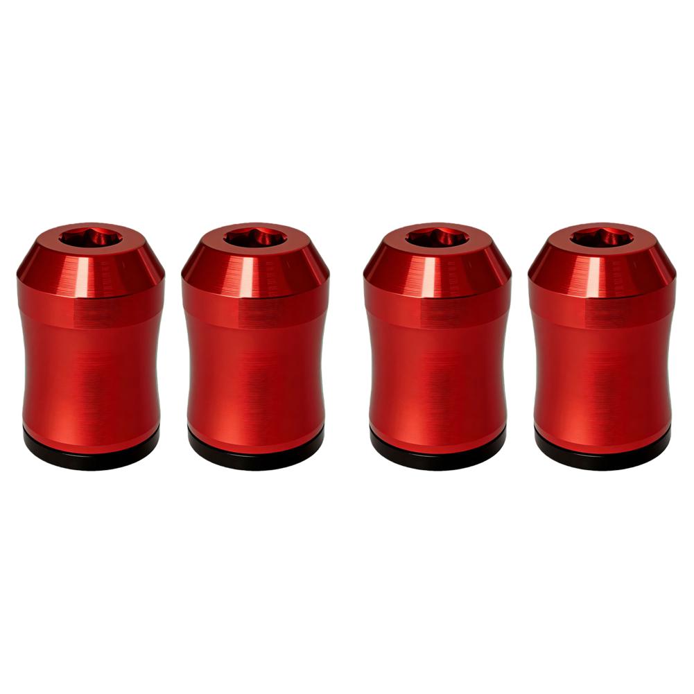 2/4pcs 3-in-1 Screwdriver Head Magnetic Strong 6.35mm Magnetic Screw Rings Universal Magnetic Screw Bit For Hex Screwdriver