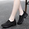 Foreign trade new casual platform sports shoes women's fashion low-top foot-fitting women's shoes fly-woven mesh breathable mother shoes