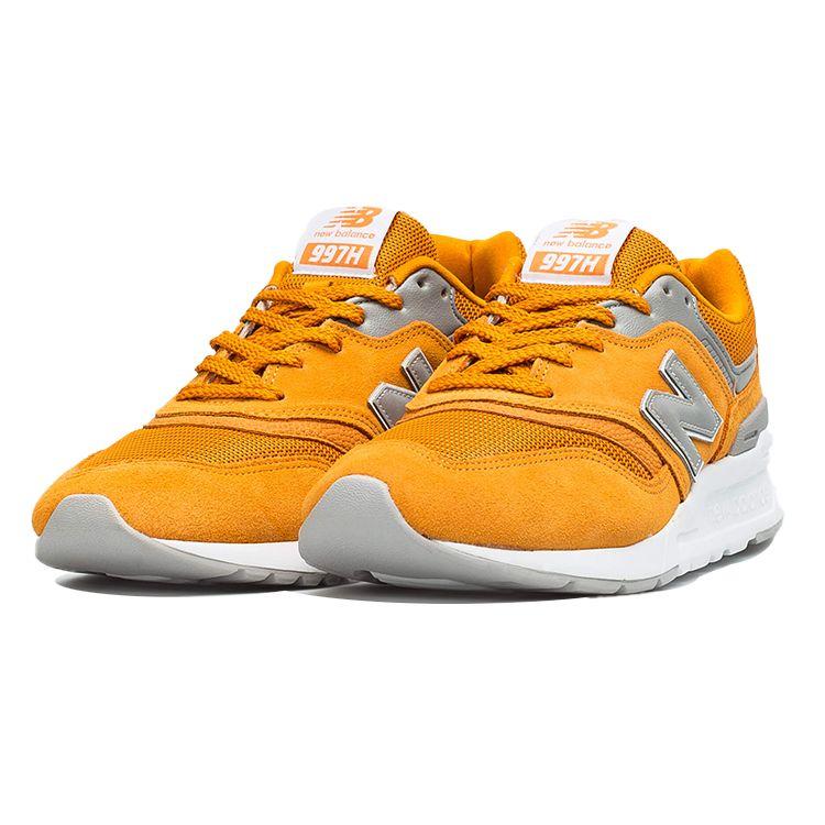 New Balance Nb 997 Classic Low Top Marathon Running Shoes Unisex sneaker Yellow Orange CM997HCF