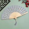 Handheld Lace Trim Folding Fan Vintage Antiquity Folding Fans Elegant Classic Fan  Photography