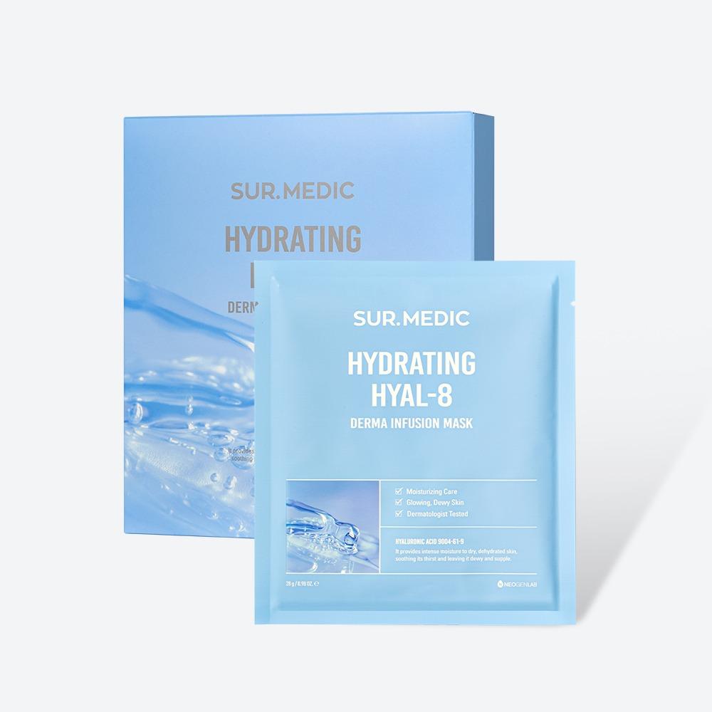 

NEOGEN Sur.Medic+ Derma Infusion Mask Hydrating Hyal-8 28g*10 sheets