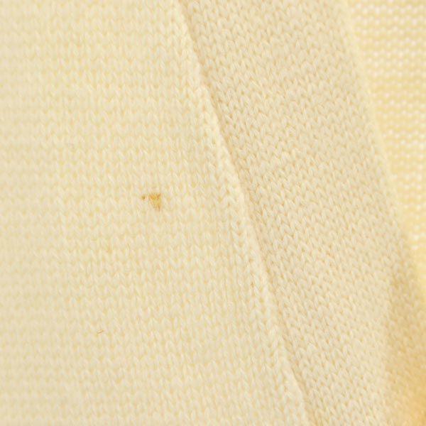 IMPERIAL 70s vintage wool Long sleeve knit cardigan 38 Ivory sweater Men's Used