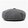 Kangol K3164ht Flannel Hawker Wool News Boy Cap Octagonal Hat