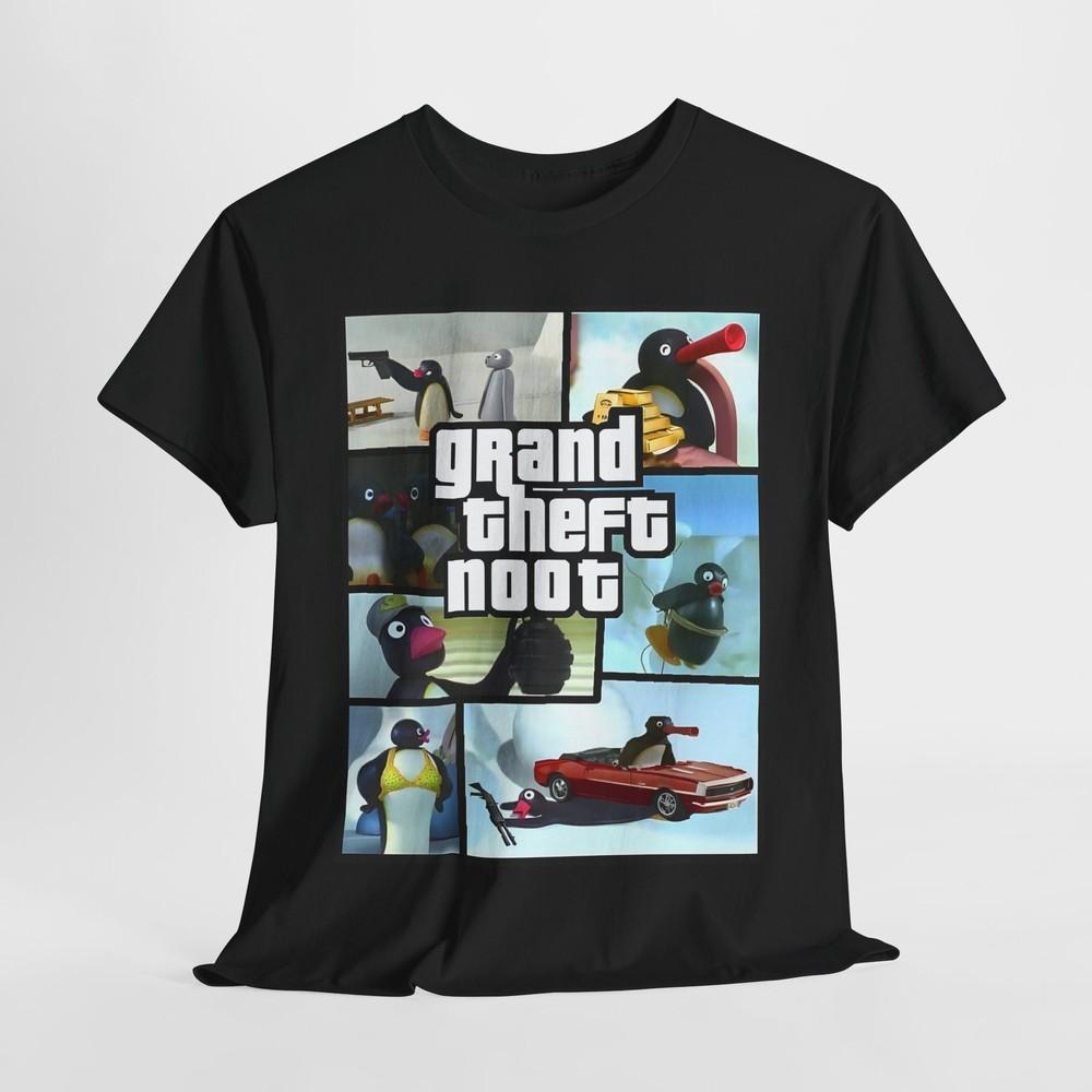 Футболка-пародия на Пингу, Смешная унисекс футболка для поклонников комедии, Футболка из плотного хлопка, Унисекс футболка M