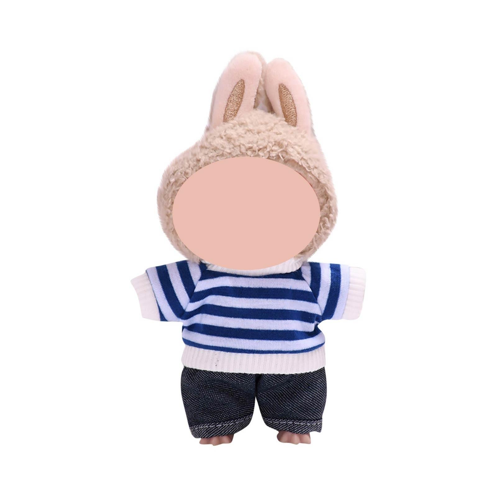 

Забавная одежда для кукол, плюшевые игрушки в стиле аниме и милые аксессуары,милые куклы одежда One Size синий