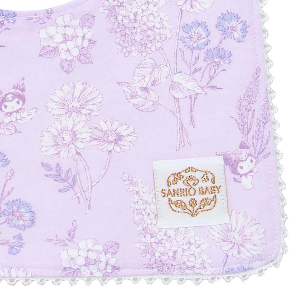 Sanrio Square Bib Kuromi 431320 (Sanrio Baby)