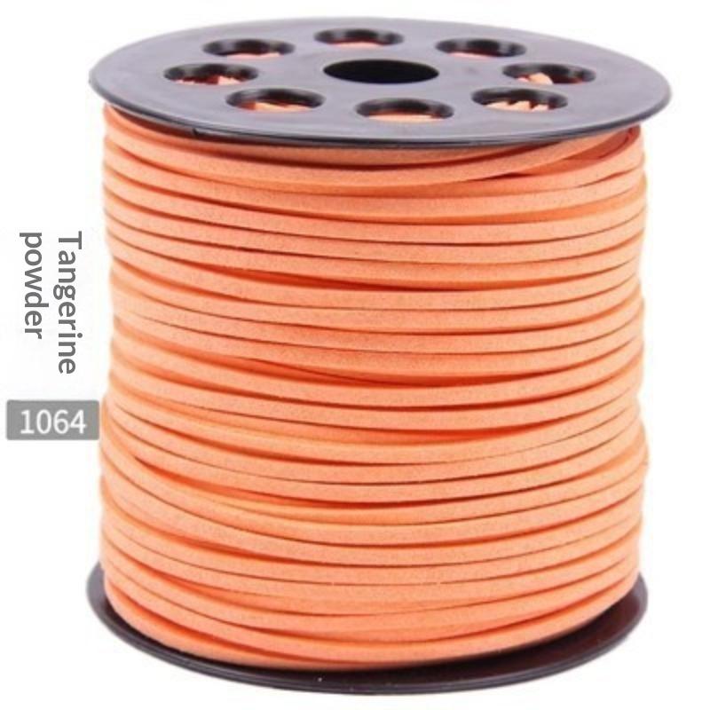 82Meters Suede Rope Leather Cords Woven Cord Wire Necklace Bracelet Diy Handmade Jewelry Decoration Accessories