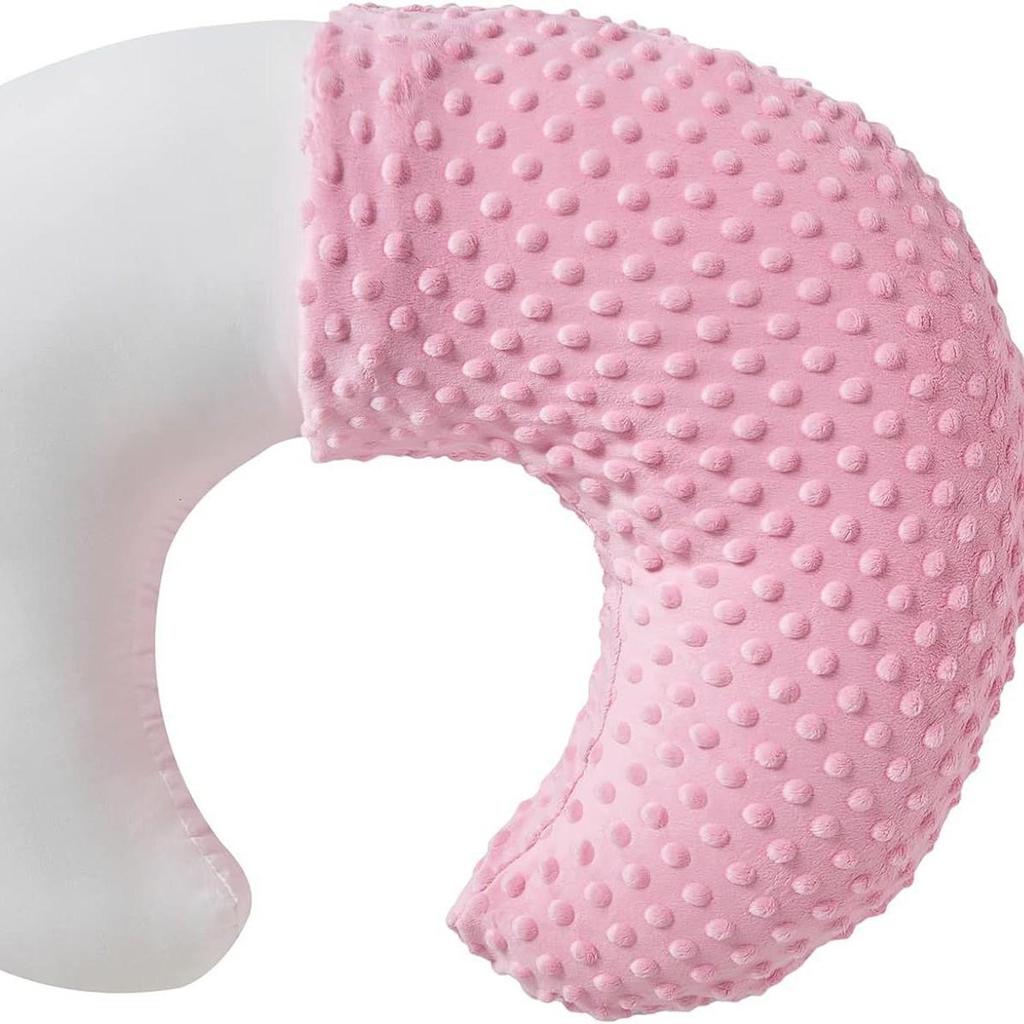 Cuscino Multifunzione a U per Allattamento e Seduta del Bambino con Copertura in Velluto