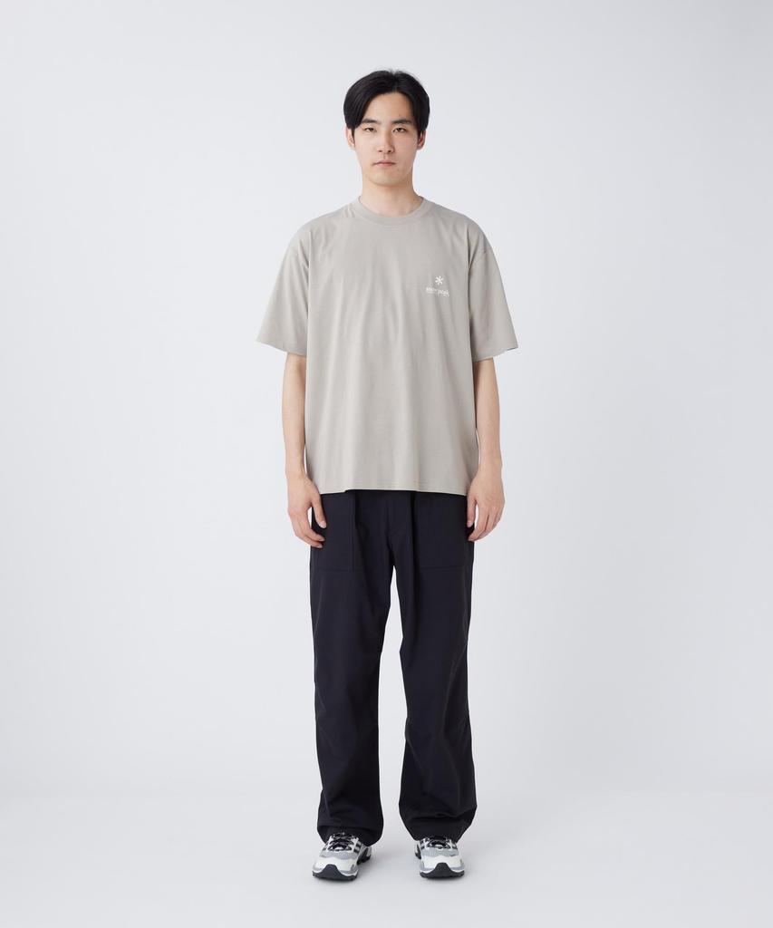 TAKIBI Herringbone Pants Long Flame Size M [Snow Peak] PT-26SU003 Pants, Pants, Retardant, Men's & Women's, BLACK,