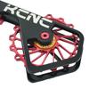 KCNC Road Oversized Pulley Cage For Shimano Ace SK2259 Ultegra/Dura 6700/6770/6800/6870/7900/7970/9000/9070, Red, KOT32-R,