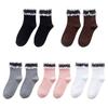 Stylish Lace Ruffle Socks Korean Fashion Comfortable Cotton Material Perfect for Everyday Wear