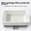 Anti Clogging Sink Strainer Kitchen Basket, Detachable Plastic Fine Mesh Filter, Easy Stable Buckle Filter Cleaning And Clog Prevention Garbage