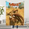 Cartoon Oscar's Oasis Blanket Soft Warm Furry Throw Super Kids Toys Bed Sofa Car Cradle