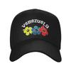 Unisex Venezuela Flag Outfits Baseball Caps Three Flowers Snapback Cap Unique Design Formal Headwear Adjustable