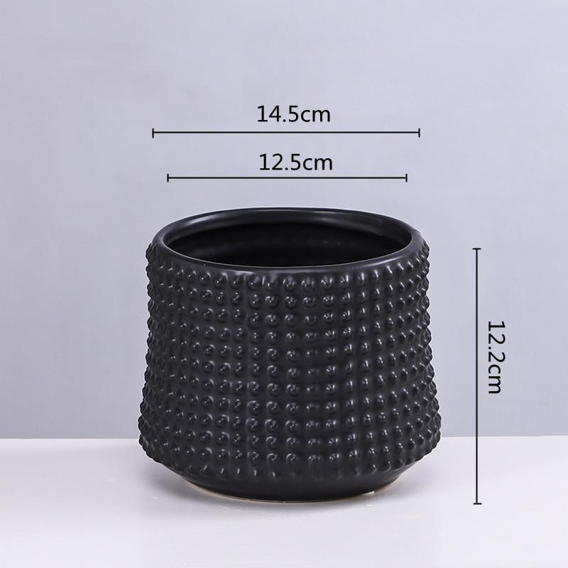 Zlatý keramický květináč Sukulentní květináč Květináč Váza Terárium Květináče Balkonové dekorace Plantas Accesorios Domácí dekorace