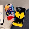 Classic W-wu T-tang Singer C-Clan TPU Silicone Case For IPhone 11 12 13 14 15 16 17 Pro Max Shockproof Clear Back Cover
