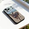 Funny Donkey Cute Phone Case For iPhone 17,16,15,14,13,12,11,Pro,Max,Plus,E,SE4,Air,Mini Black Precise Hole Matching