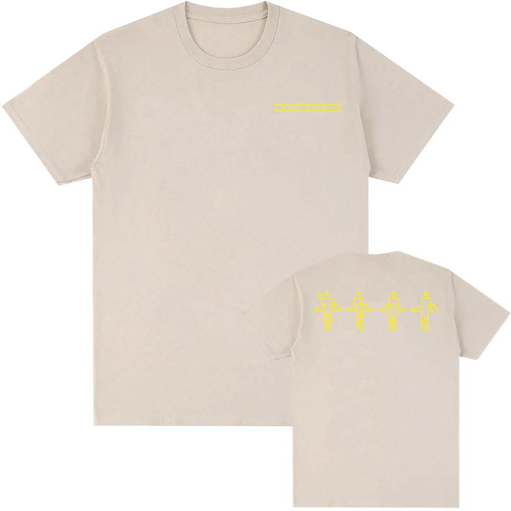 Kraftwerk Graphic Print T-shirt Short Sleeve Cotton Tshirts Unisex Streetwear Hip Hop Fashion Casual T Shirt Tees