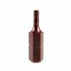 24-Piece S2 Alloy Steel Hex Bit Set with 25mm Red-Tipped Electric Screwdriver Bits and Storage Strip
