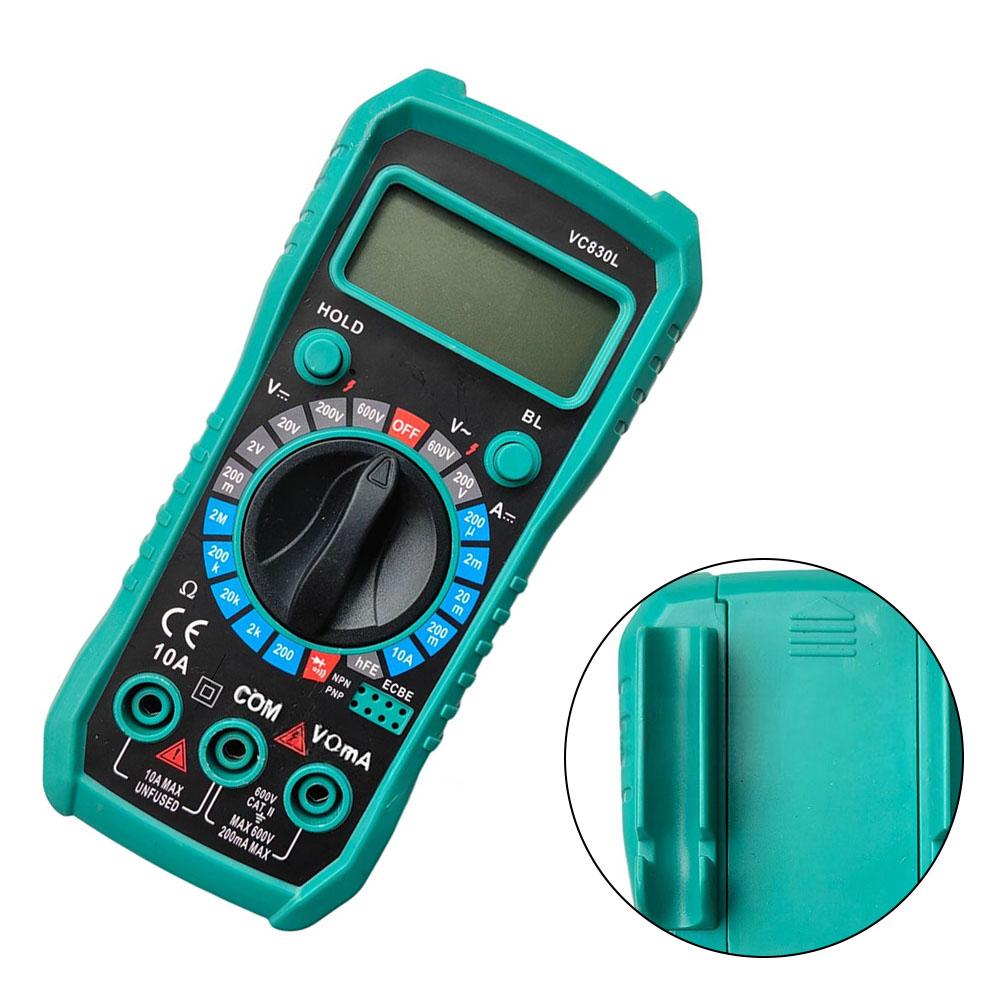 VC830L Digital Multimeter Auto Range LCD Display for 200mV to 1000V DC Voltage 200mV to 700V AC Voltage Measurement