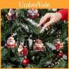 Vibrant Acrylic Santa Car Hanging Ornament For Festive Christmas Tree Decoration