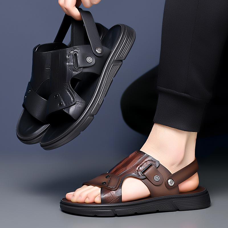 Men Summer Sandals Outdoor Non-Slip Mountaineering Hiking Shoes Fashion Men's Beach Slippers Casual Sports Shoes