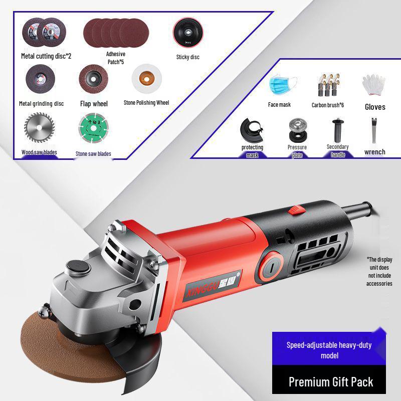 Multifunctional Electric Angle Grinder and Polisher for Home Use