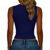 Women's Fitted And Comfortable V-Neck Sleeveless Vest Top