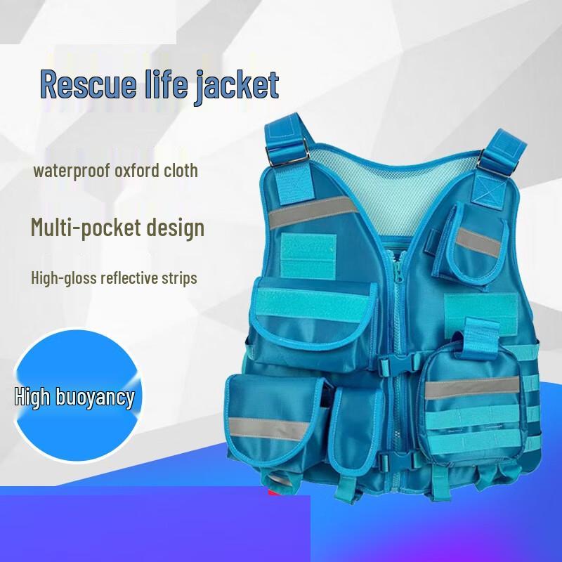Huazhidun Portable Water Rescue Life Vest One Size